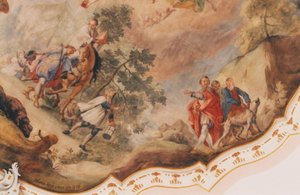 Mária mennybemenetele temploma (Scheppach) alkotó: Franz Martin Kuen